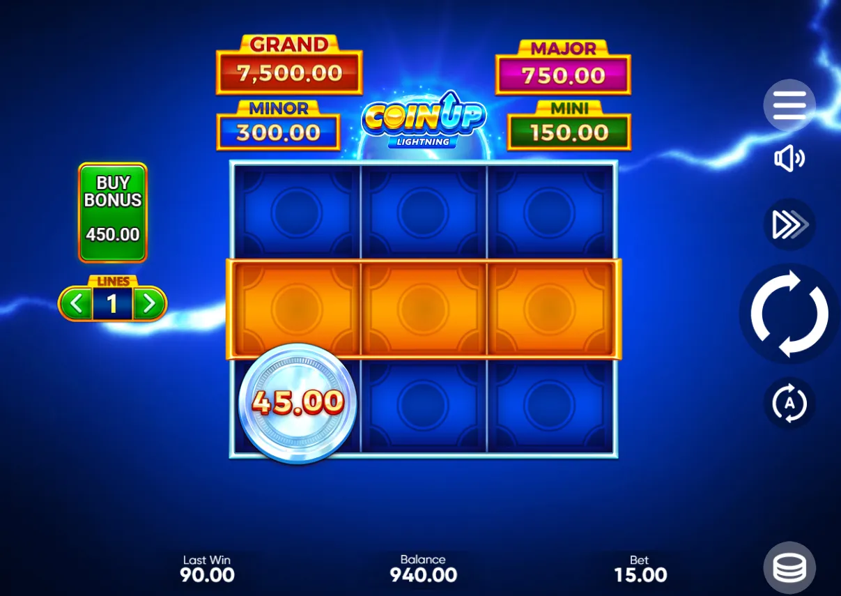 Coin Up: Lightning demo